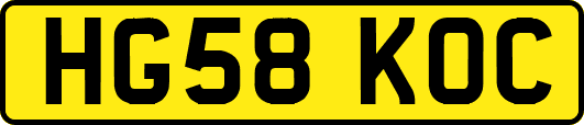 HG58KOC