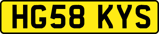 HG58KYS
