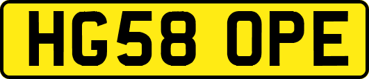 HG58OPE
