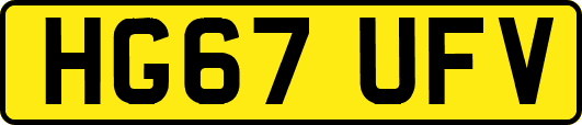 HG67UFV