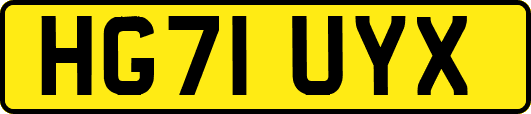 HG71UYX