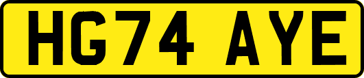 HG74AYE