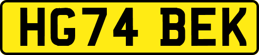 HG74BEK