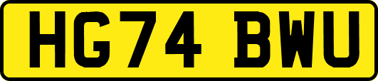 HG74BWU