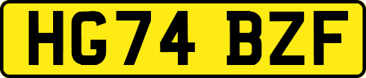 HG74BZF