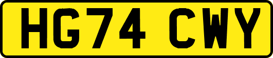 HG74CWY
