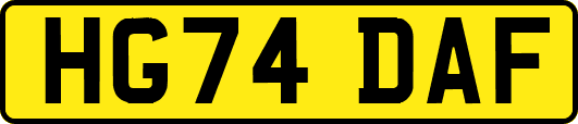 HG74DAF