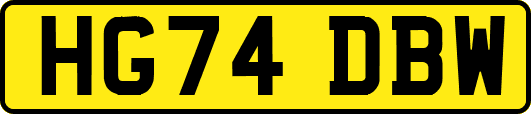HG74DBW