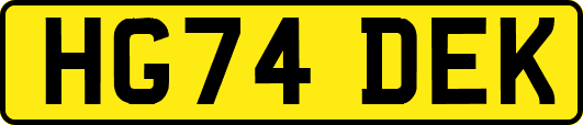 HG74DEK