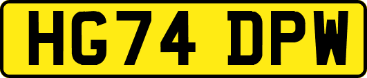HG74DPW