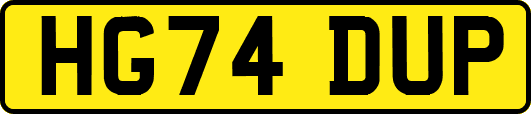 HG74DUP