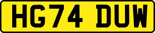 HG74DUW