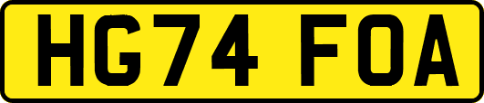 HG74FOA
