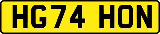HG74HON