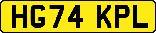 HG74KPL