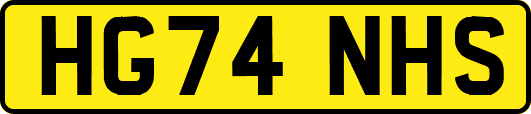 HG74NHS