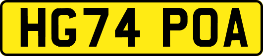 HG74POA