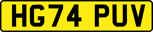 HG74PUV