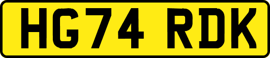HG74RDK