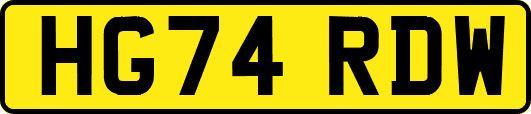 HG74RDW