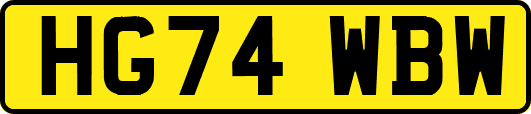 HG74WBW