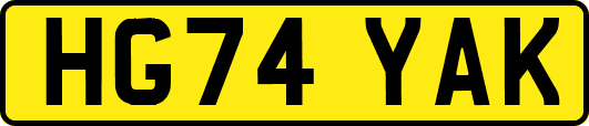 HG74YAK