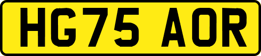 HG75AOR