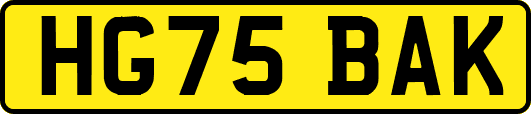HG75BAK
