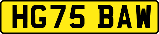 HG75BAW