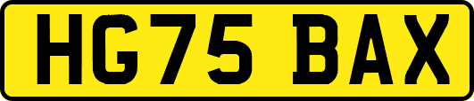 HG75BAX