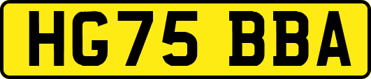 HG75BBA