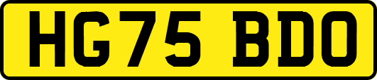 HG75BDO