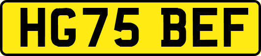 HG75BEF