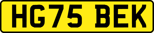 HG75BEK