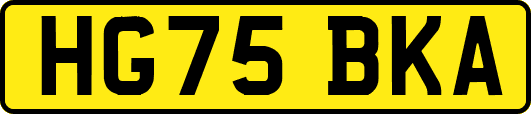 HG75BKA