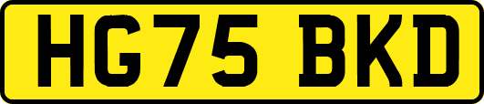 HG75BKD
