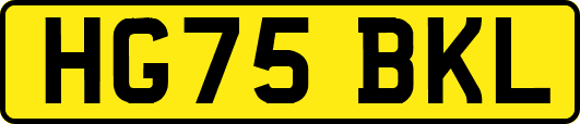HG75BKL