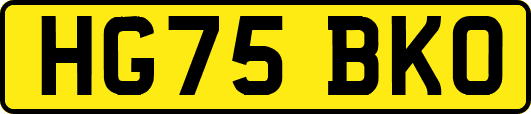 HG75BKO