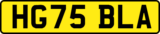 HG75BLA