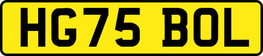 HG75BOL