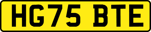 HG75BTE
