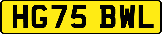 HG75BWL