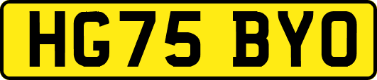 HG75BYO