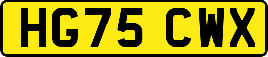 HG75CWX