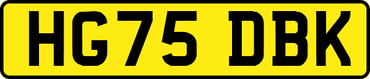 HG75DBK