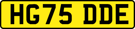 HG75DDE