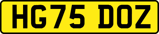 HG75DOZ