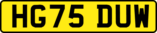 HG75DUW