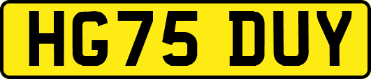 HG75DUY