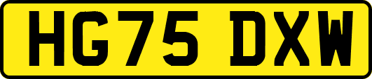 HG75DXW
